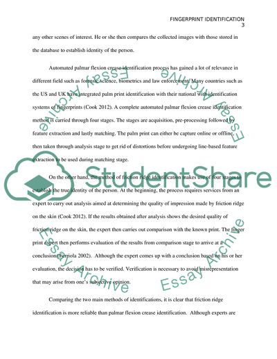 Palmar Flexion Crease Identification