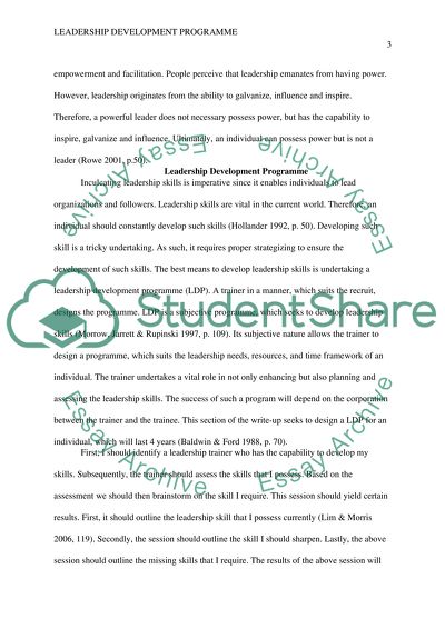 Leadership Development Program