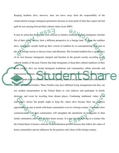 Keeping My Infinity in the U.S