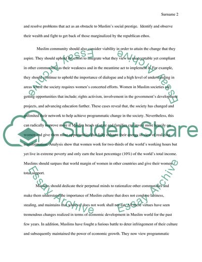 Islamic Programmatic Change and Marxist Analysis