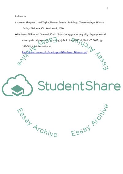 Vertical Occupational Gender Segregation