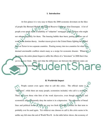 Unemployment Rate in Different States