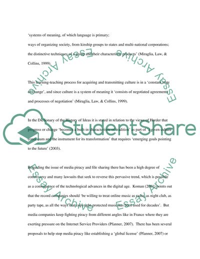 Global Media - Markets, Flows, and Cultures