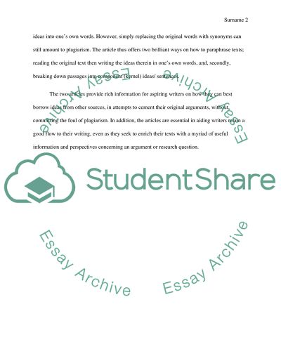 Quoting & Paraphrasing (df4)