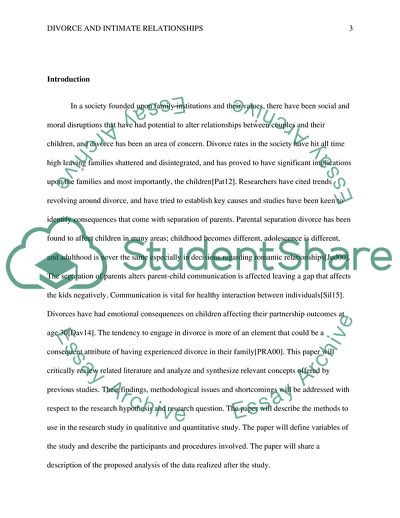 Implications of Divorce on Children