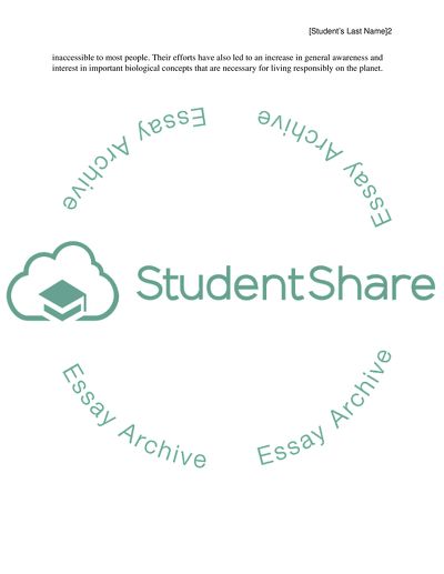 Role of Zoos in Conservation