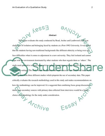 Challenges of Isolation and Belonging Faced By Students