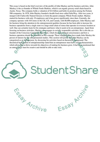 Entrepreneurship in the Global Environment