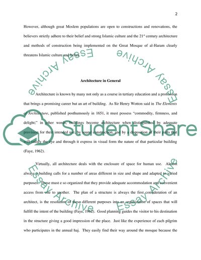 Holy Mosque of Mecca