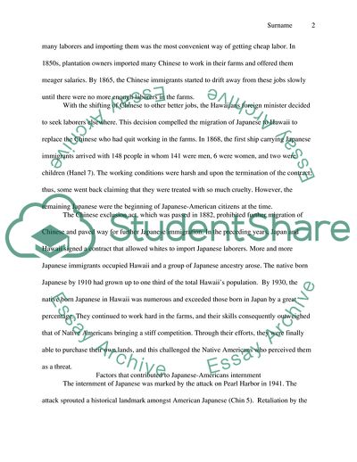 Japanese-American Internment