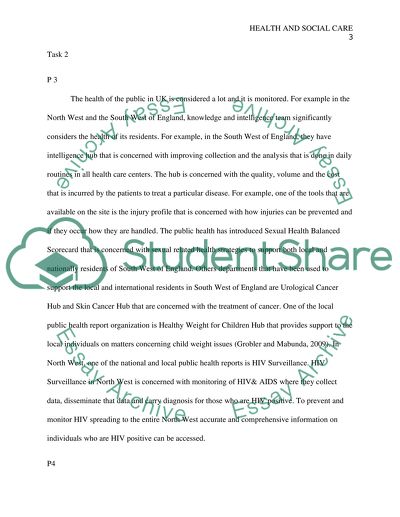 Health and Social Care