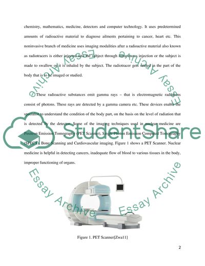 The benifits of nuclear medicine vs other forms of radiation exams