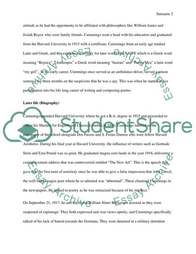 Edward Estlin Cummings