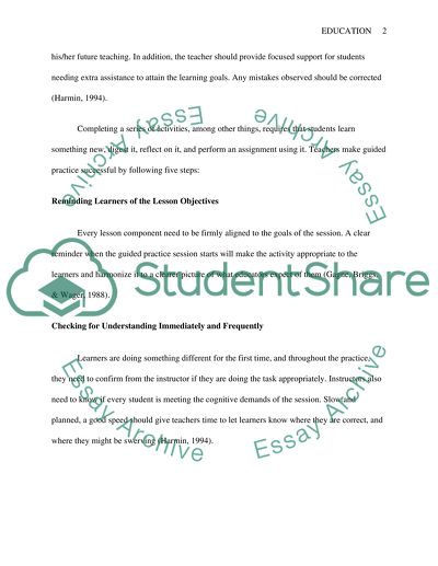 Best Learning Practices