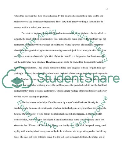 Cause and Effect of Child Obesity