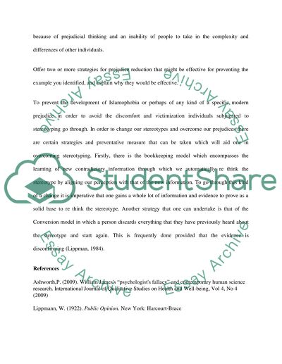 Islamophobia essay conclusion image