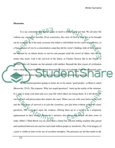 Ladies and Gentlemen, to the Gas Chamber by Tadeusz Borowski