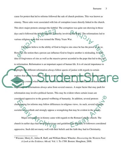 The most Important Legacy of Reformation for us Today