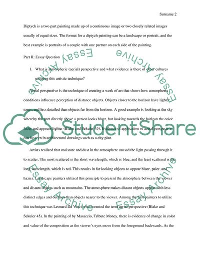 Art History and Aerial Perspective