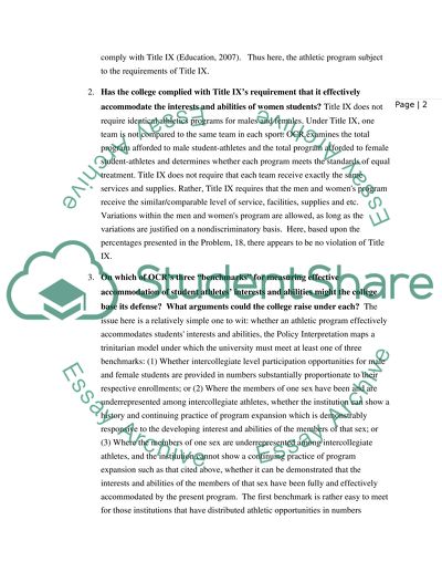 Budgetary Shortfall in the Private College