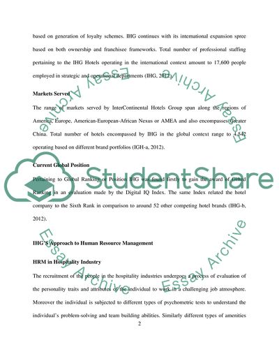 International Human Resource management