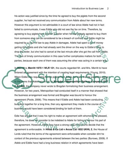 Introduction to Business Law