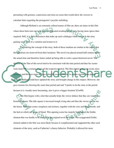 Washington Square By: Henry James