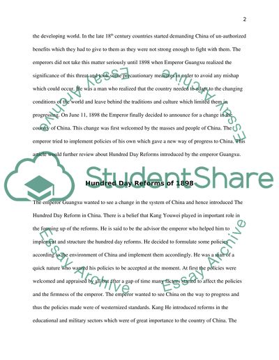 Era of Revolution for the Country and People of China