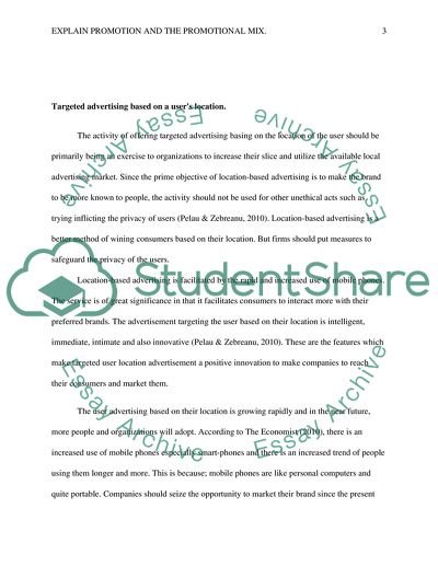 Explain promotion and the promotional mix