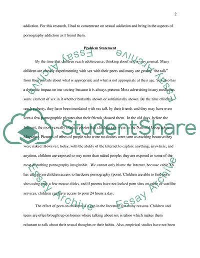 Pornography and Sexual Addiction in Teenagers