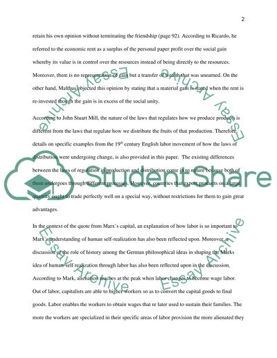 The Idea of Diminishing Marginal Productivity