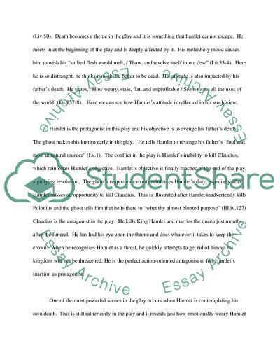 The Primary Theme of Hamlet