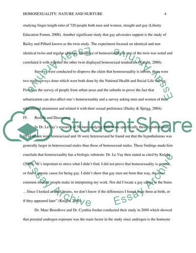 Are Homosexuals Born Gay or is It a Choice