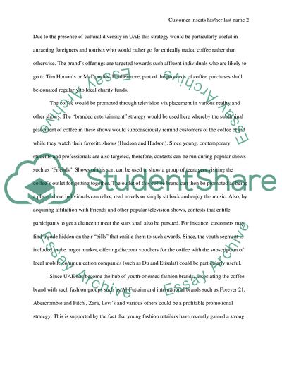 The Promotional Activities to Uphold the Brand Identity of Coffee