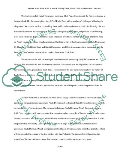 News conference case studies