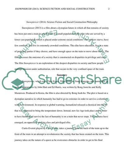 The Worst Aspects of Humanity in Snowpiercer Film