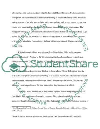 What is the Buddhist Critique of the Christian understanding of God