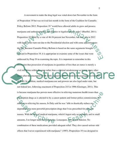 California advocacy paper