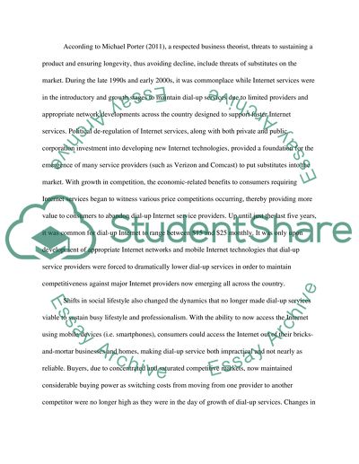 The Decline of Dial-Up Internet Service