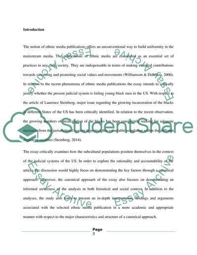 Representing Ethnic Communities in the Media