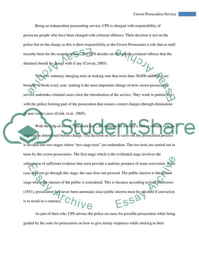 Crown Prosecution Service