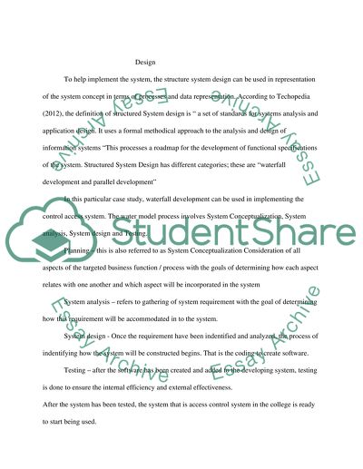 Building an Access Control System