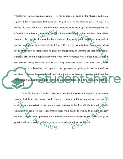 A Principal of a Suburban School and Disadvantaged Students