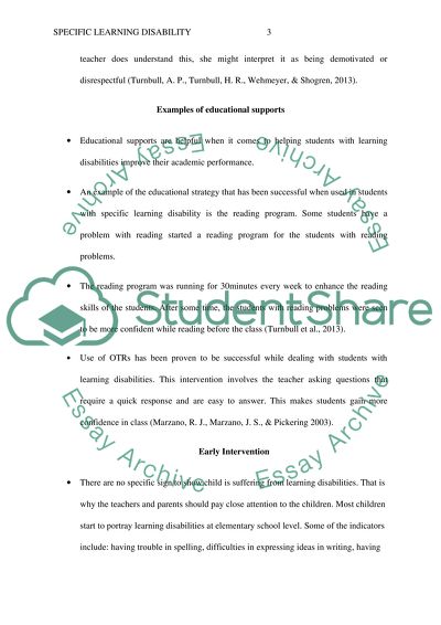 college essay overcoming learning disability