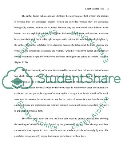 The Way People Treat Animals