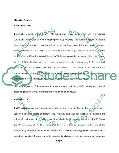 BMW Marketing Analysis