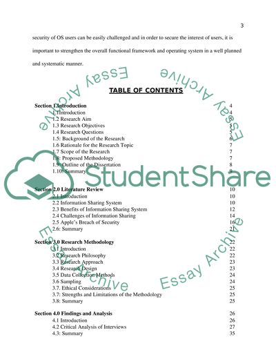 Apple Services and iOS Systems Information Sharing