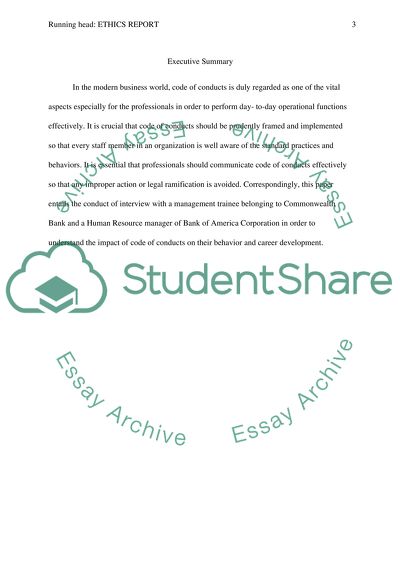 The Role of Ethical Standards while Carrying Out Various Activities within the Organizations