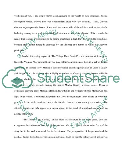 The Things They Carried