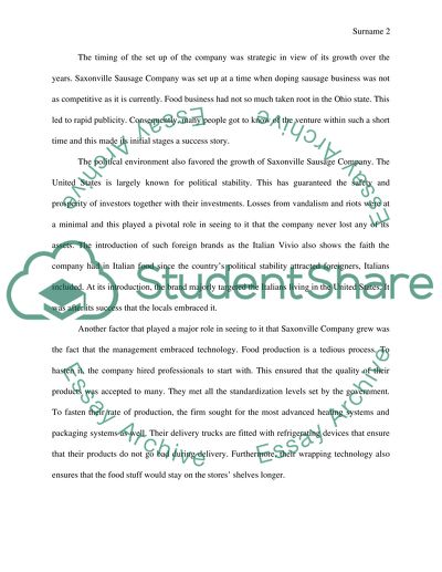 Saxonville Sausage Company